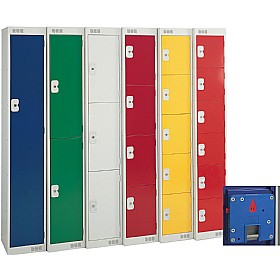 Store-It British Standard Metric Coin Return Lockers With ActiveCoat
