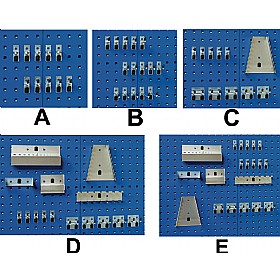 Bott Cubio Benches Panel Hook Kits
