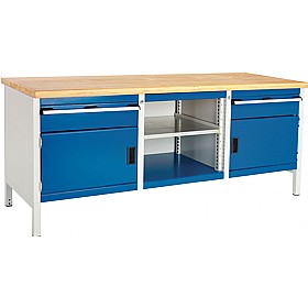Bott Cubio Storage Benches - 2000mm Wide - Model N