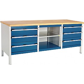 Bott Cubio Storage Benches - 2000mm Wide - Model O
