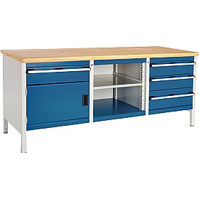 Bott Cubio Storage Benches - 2000mm Wide - Model P