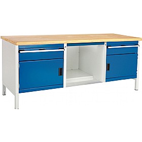 Bott Cubio Storage Benches - 2000mm Wide - Model Q