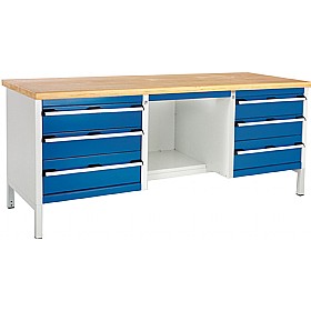 Bott Cubio Storage Benches - 2000mm Wide - Model R