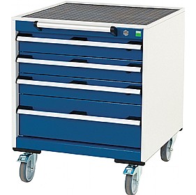 Bott Cubio Mobile Drawer Cabinets - 650mm Wide x 780mm High - Model A