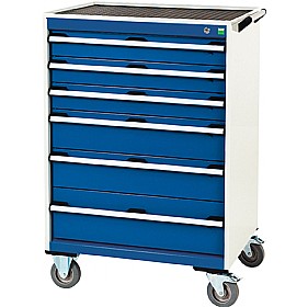 Bott Cubio Mobile Drawer Cabinets - 800mm Wide x 1080mm High - Model D