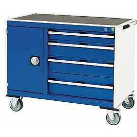 Bott Cubio Mobile Drawer Cabinets - 1050mm Wide - Model D