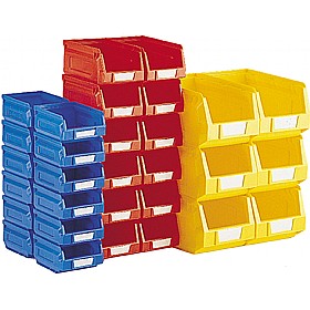 Bott Perfo Louvred Panel Plastic Bin Kit A