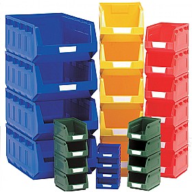 Bott Perfo Louvred Panel Plastic Bin Kit B