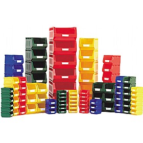 Bott Perfo Louvred Panel Plastic Bin Kit E