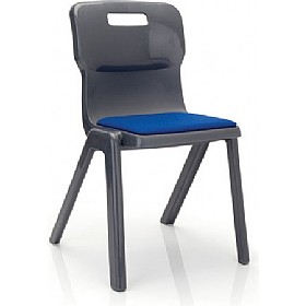 Titan One Piece Classroom Chair With Seat Pad