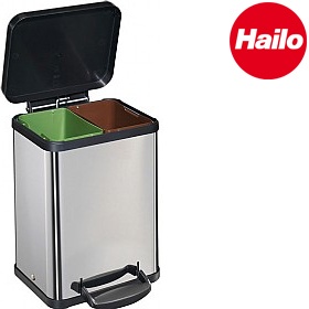 Hailo Trento OKO 2 x 9 Litre Waste Separator