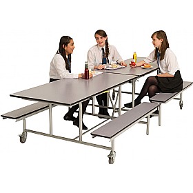 Rectangular Mobile Folding Bench Unit