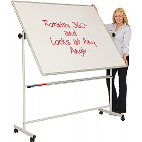 Ultralon Mobile Non-Magnetic Swivel Teaching Whiteboards