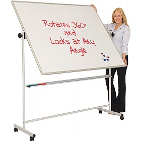 Ultralon Mobile Magnetic Swivel Teaching Whiteboards