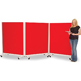 Tri Screen Mobile Presentation/Display System