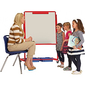 Little Rainbows Mobile Magnetic Display/Storage Easel