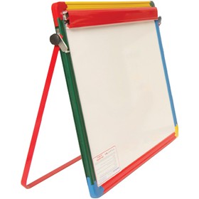 Little Rainbows Non Magnetic Desktop Whiteboard Easel