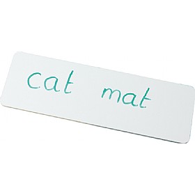 Show 'N' Tell Rigid 1/3 A4 Flash Cards Plain Pack