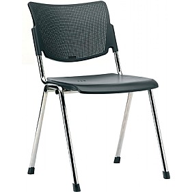 Pledge Mia Polypropylene 4 leg Conference Chair