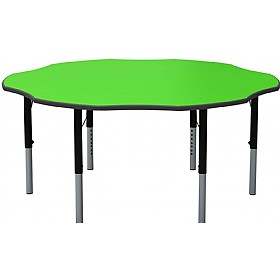 Height Adjustable Flower Primary Theme Tables