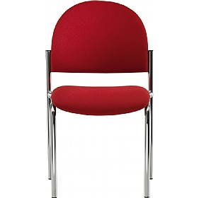 Pledge Arena Rounded Back 4 Leg Conference Chair
