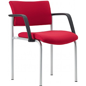 Pledge Arena Square Back 4 Leg Conference Chair