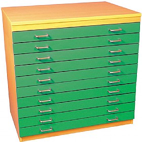 10 Drawer A1 Plan Storage Chest