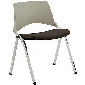 Pledge La Kendo Upholstered Stackable 4 Leg Conference Chair