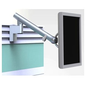 CBS Flo Slatwall Short Monitor Arm