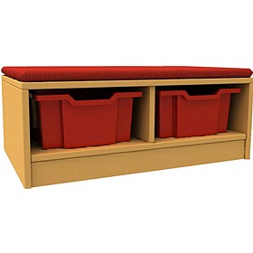 Curve Double Column Storage Unit