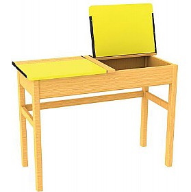 Double Locker Classroom Desks