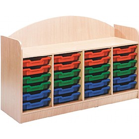 Stretton 24 Tray Quad Bay Storage Unit