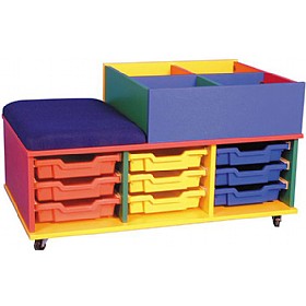Mobile Seat & Tray Storage Kinderbox