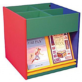 Mobile Kinder Box with Display Shelves