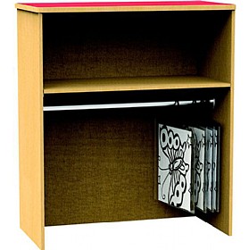 Funky Hanging Rail & Shelf