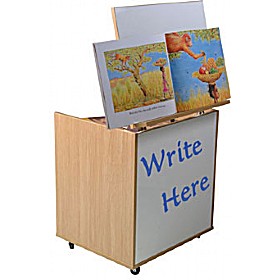 Mobile Big Book Easel With Whiteboard