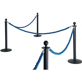 Rope And Pole Barrier System