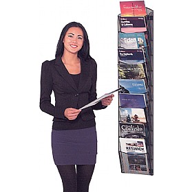 Mesh Wall Mounted Literature Dispenser