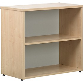 Solar Essential Desk High Bookcases