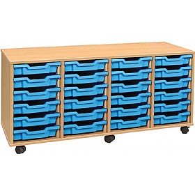 4Store 24 Tray Shallow Storage Unit