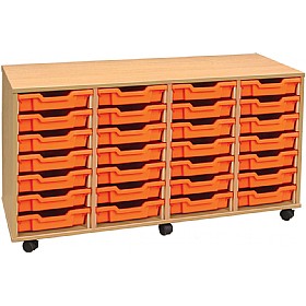 4Store 28 Tray Shallow Storage Unit