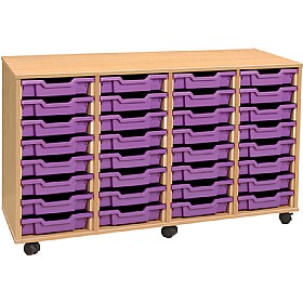 4Store 32 Tray Shallow Storage Unit
