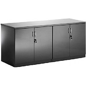Black Lumina High Gloss Credenza Unit