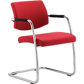 Redwood Fabric Cantilever Chair