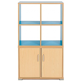 Bubblegum 4 Cube Room Divider Unit