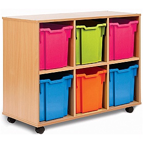 Storage Allsorts 6 Jumbo Tray Unit