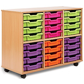 Storage Allsorts 24 Shallow Tray Unit