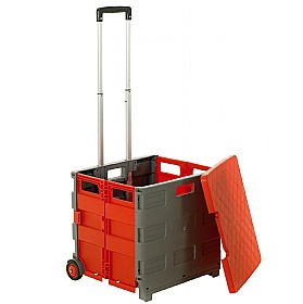Red & Grey Folding Box Truck