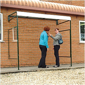Wall Mounted Smoking Shelter