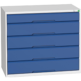 Bott Verso Drawer Cabinets - 1050mm Wide x 900mm High - 5 Drawers